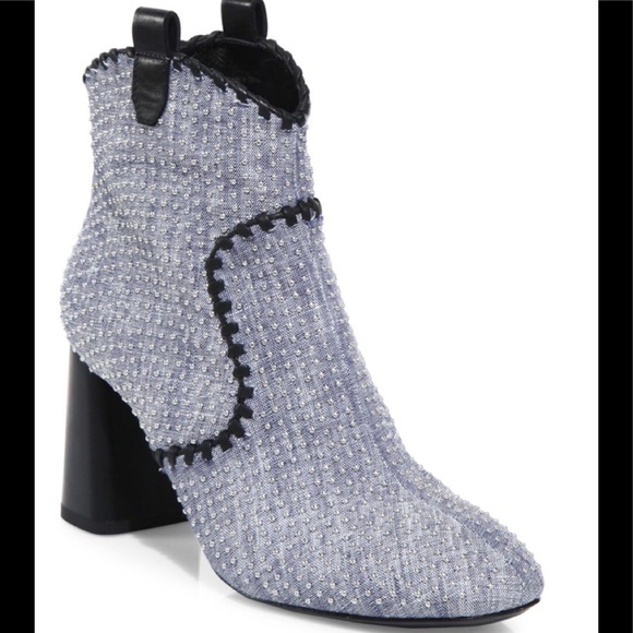 Alice + Olivia Shoes - Alice and Olivia Denim Boots